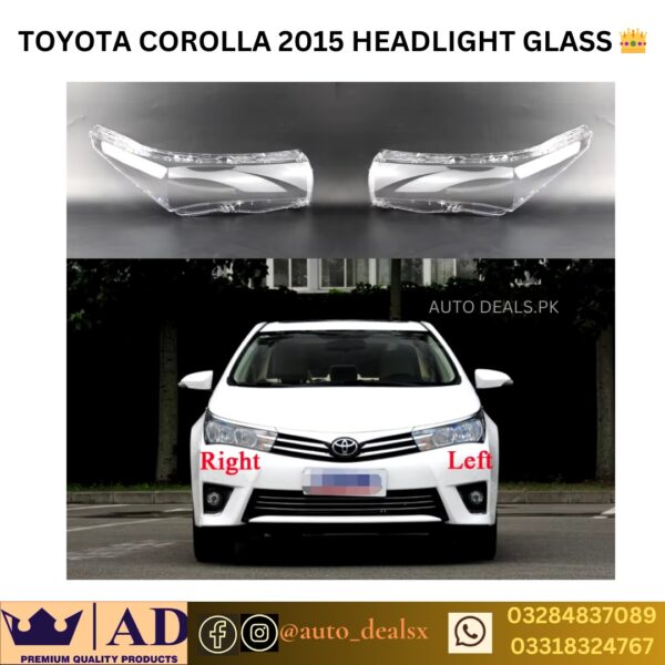 HEADLAMP LENS COROLLA