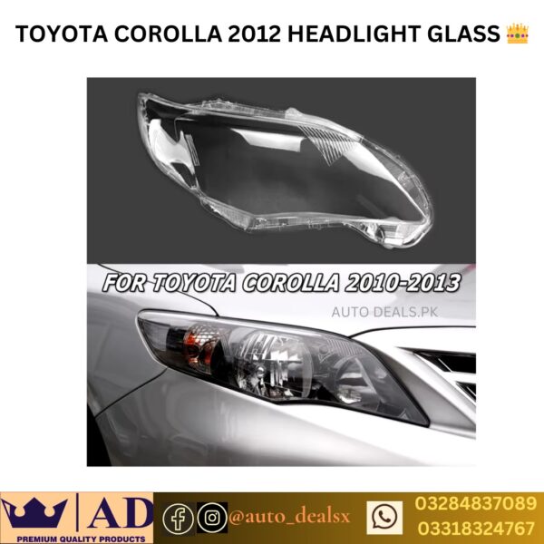 HEADLAMP LENS COROLLA