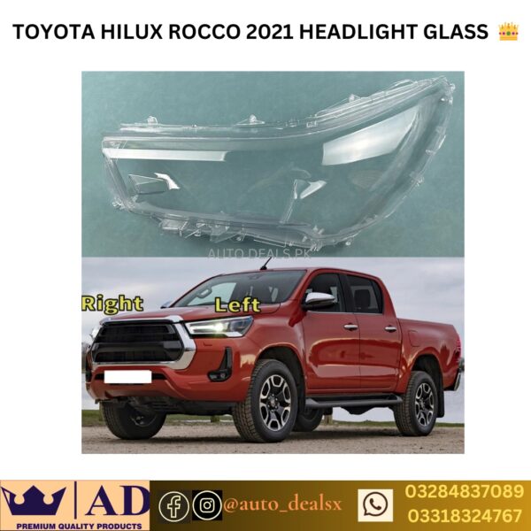 HEADLAMP LENS HILUX ROCCO