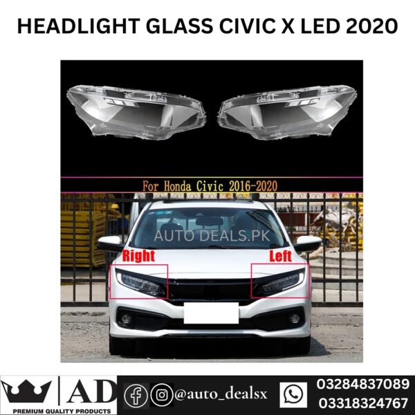HEADLIGHT LENS CIVIC X LED