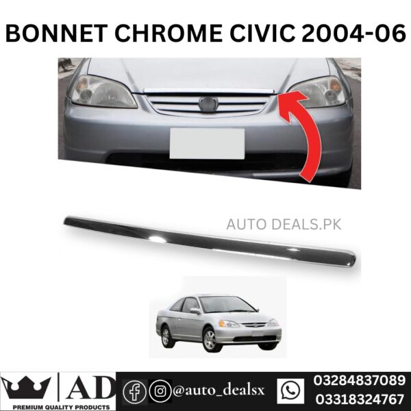 BONNET CHROME CIVIC