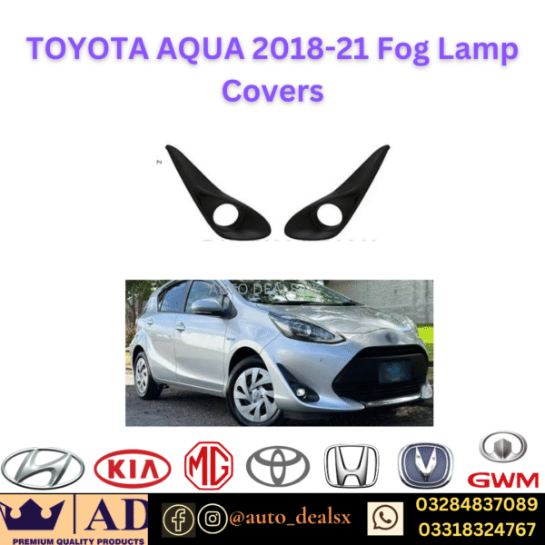 FOG LAMP COVER FRONT AQUA