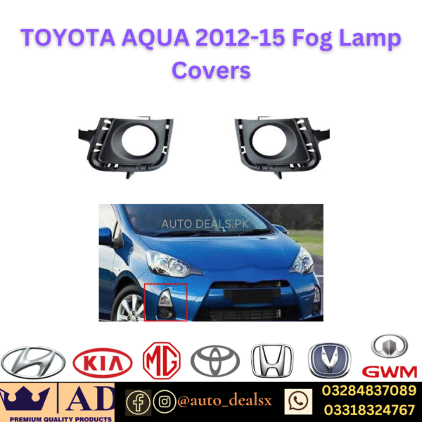 FOG LAMP COVER FRONT AQUA