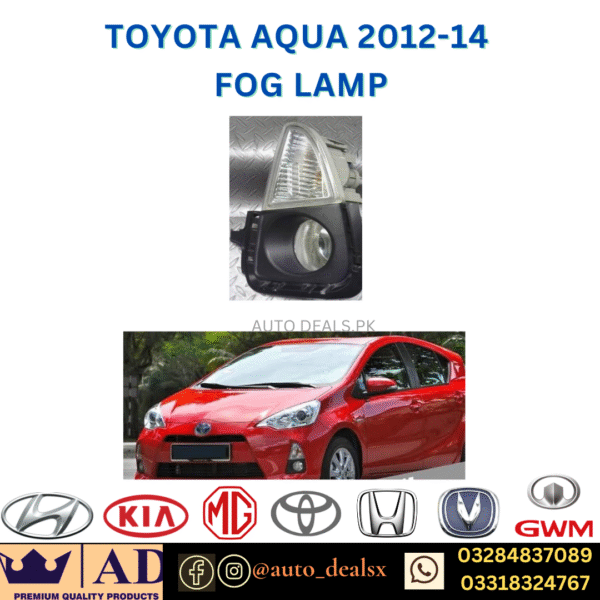 FOG LAMP FRONT AQUA