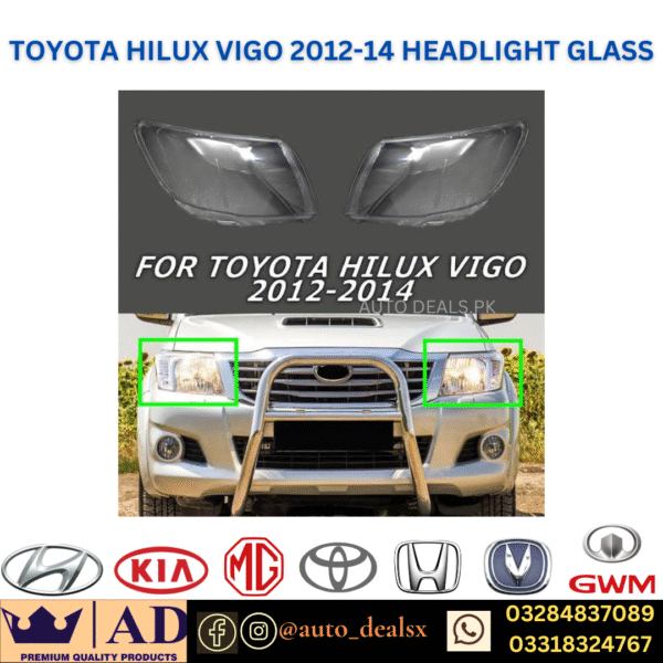 HEADLAMP LENS VIGO CHAMP
