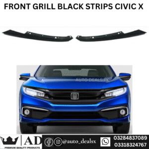 HEADLAMP CHROME CIVIC X TURBO BLACK