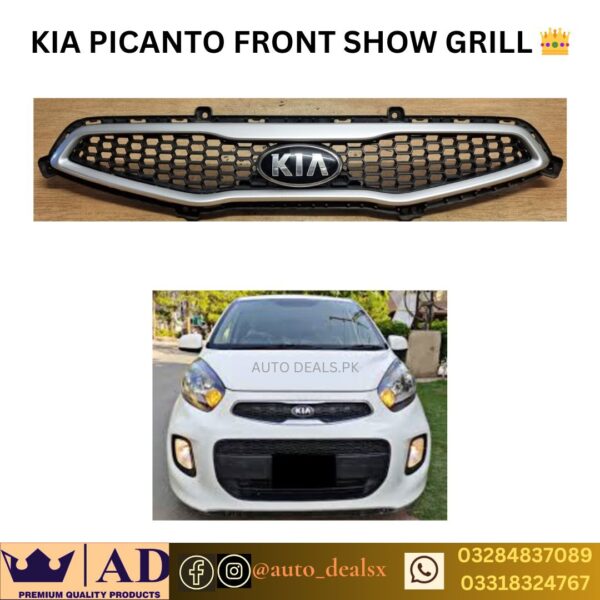 FRONT SHOW GRILL KIA PICANTO