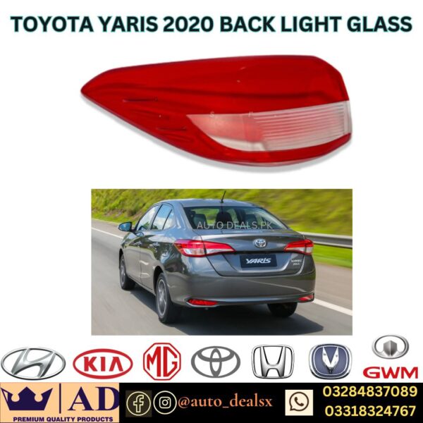 BACKLAMP LENS YARIS