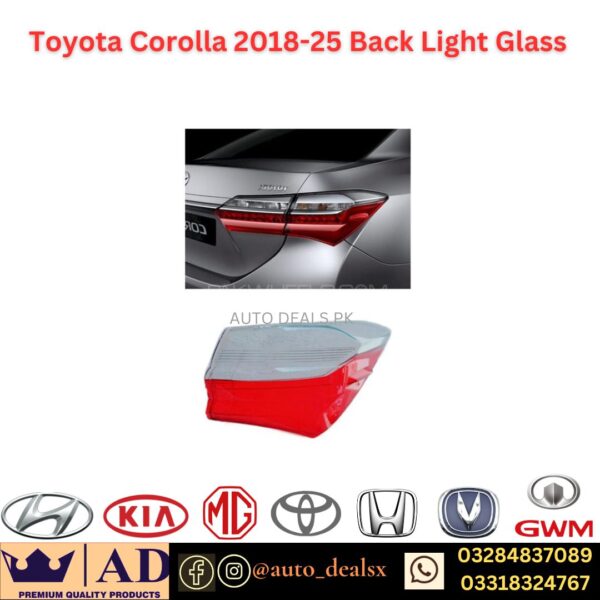 BACKLAMP LENS COROLLA
