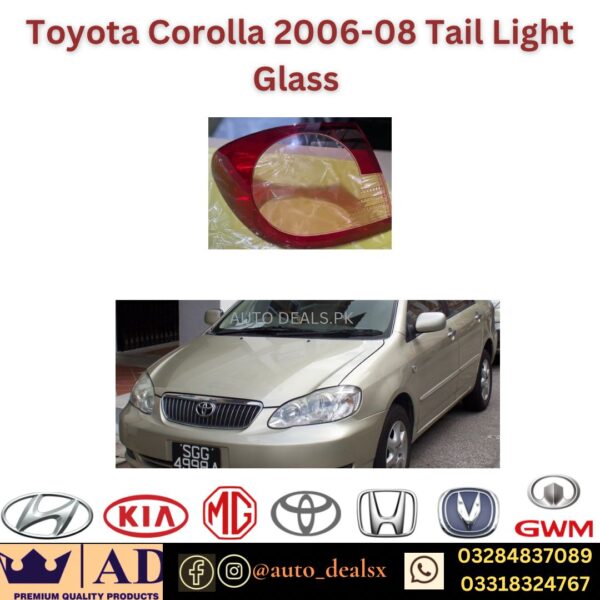 BACKLAMP LENS COROLLA