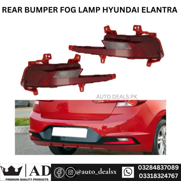 REAR BUMPER FOG LAMP ELANTRA