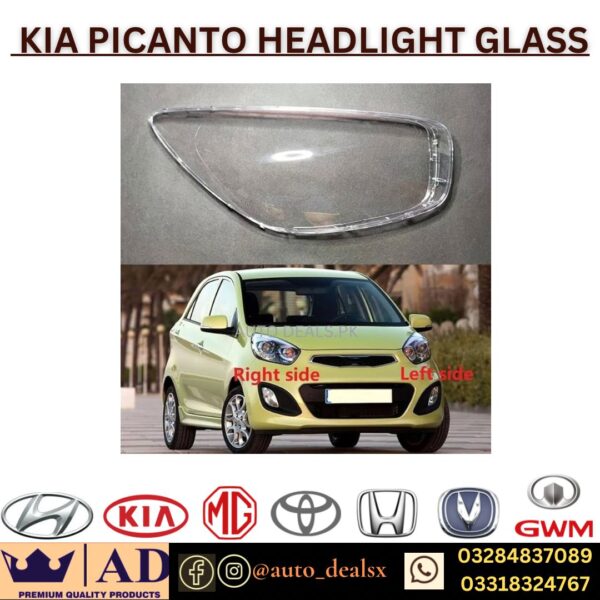 HEADLIGHT GLASS PICANTO