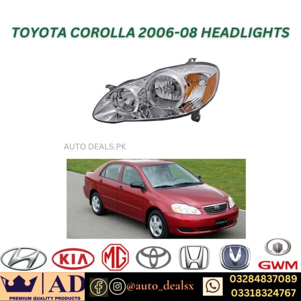 HEADLAMP COROLLA