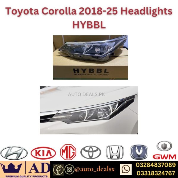 HEADLAMP COROLLA