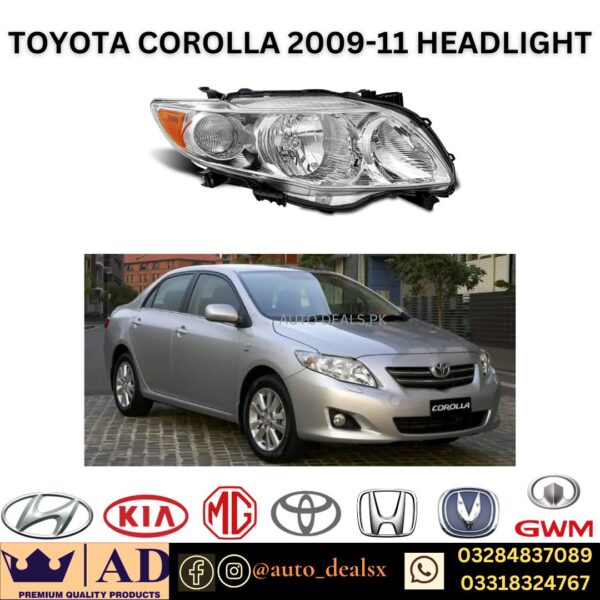 HEADLAMP COROLLA